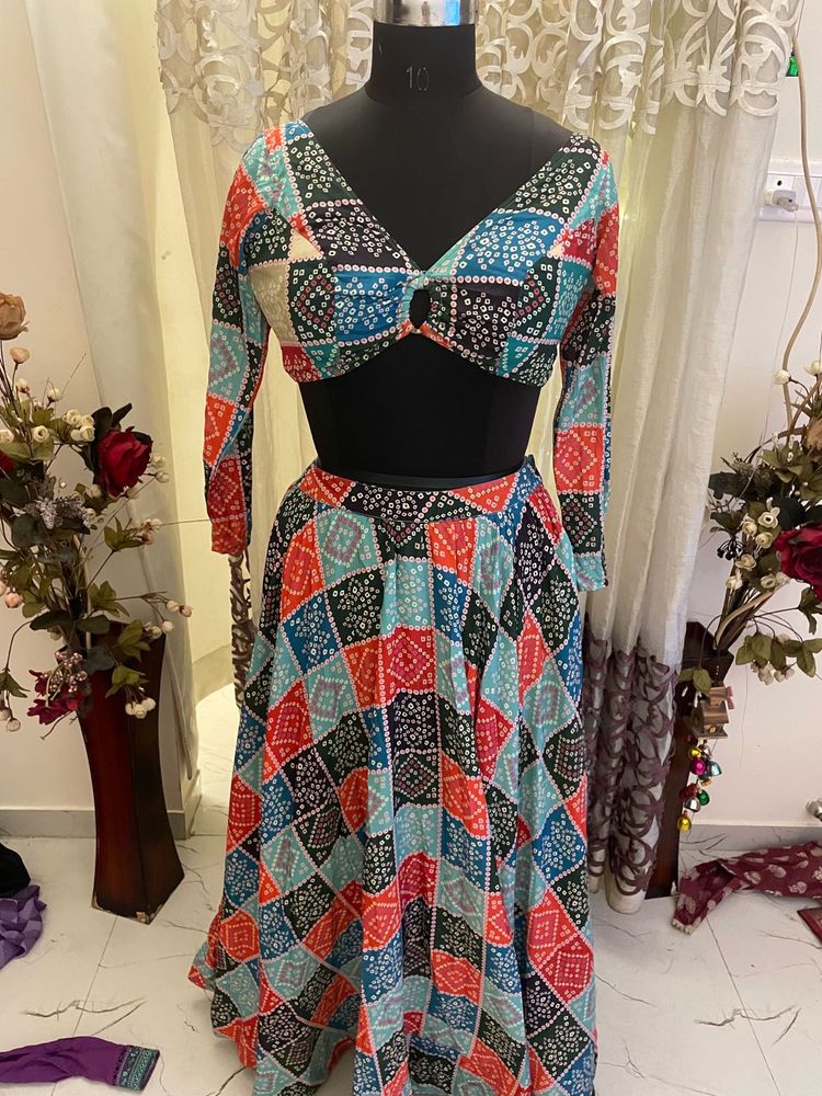 Lehenga Choli Set simple