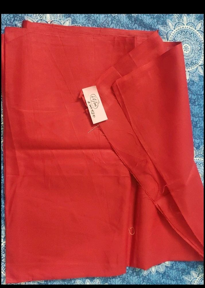 Red Cotton Material