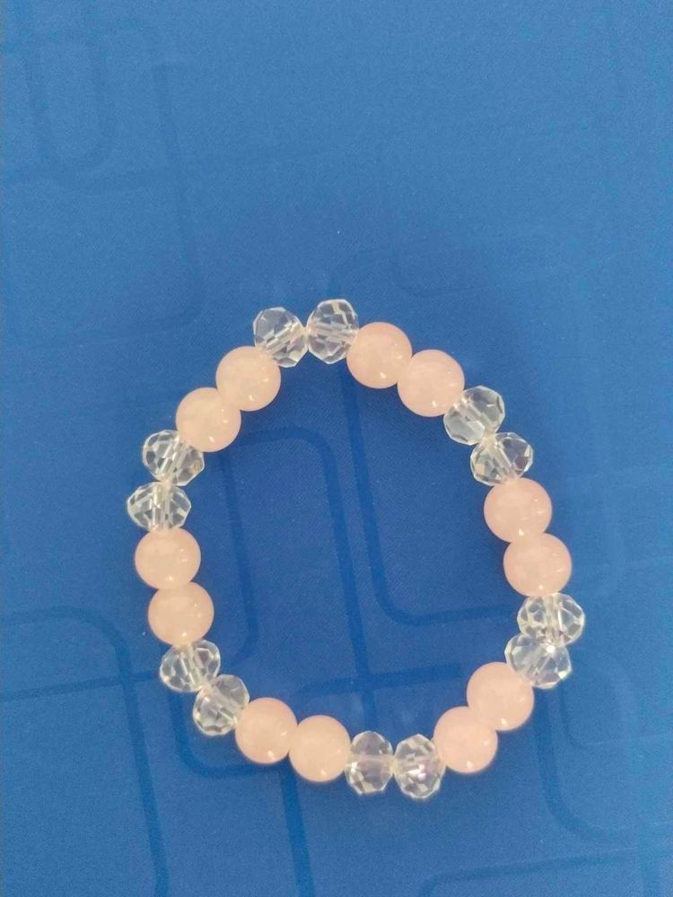 Pink Rose Quartz Bracelet