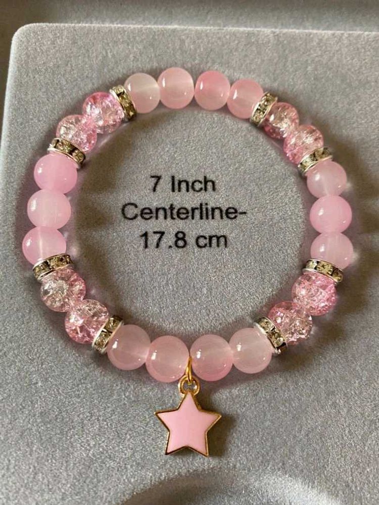 Pink Star Bracelet