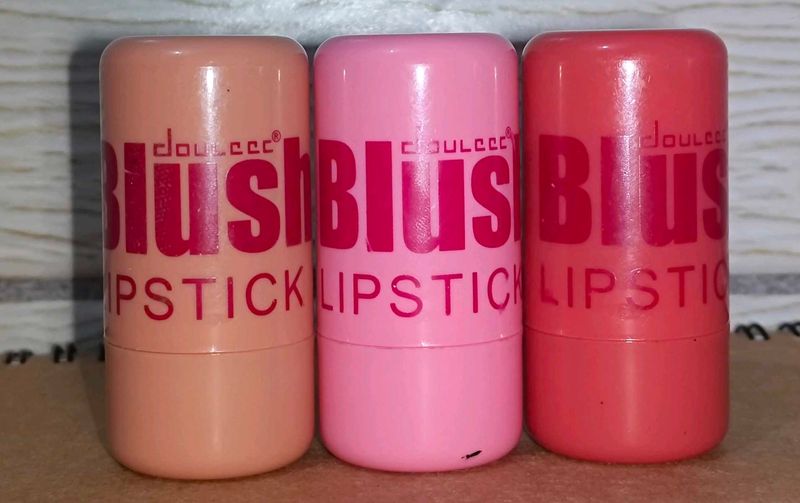 Doulee Blush Lipstick Trio