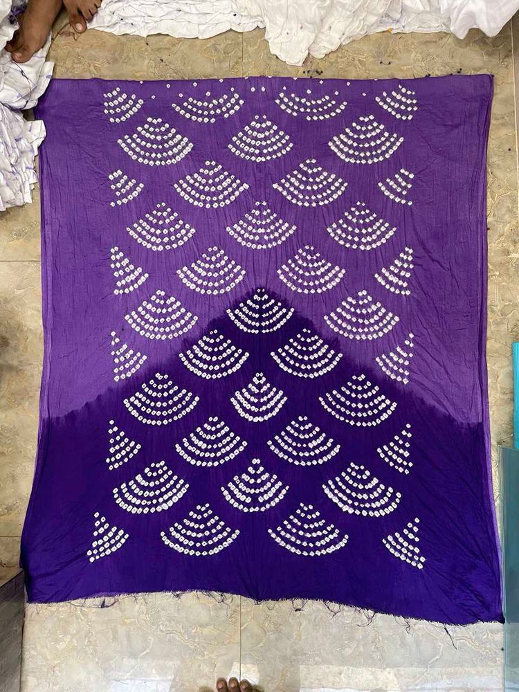 Bandhani suit metrial