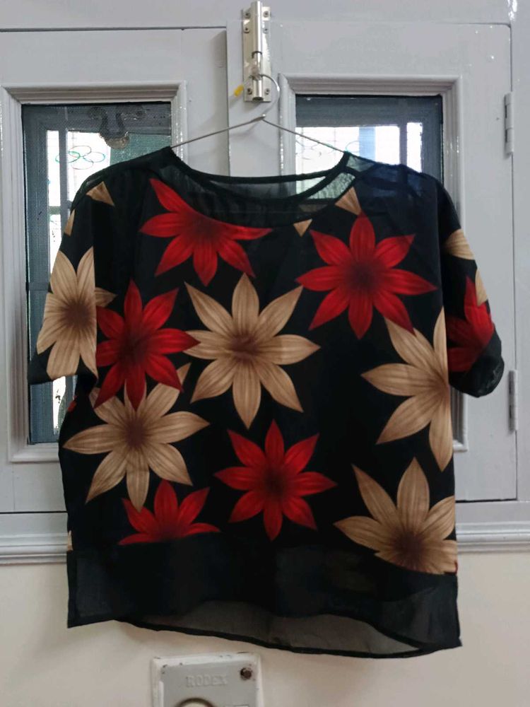 Floral Print Top