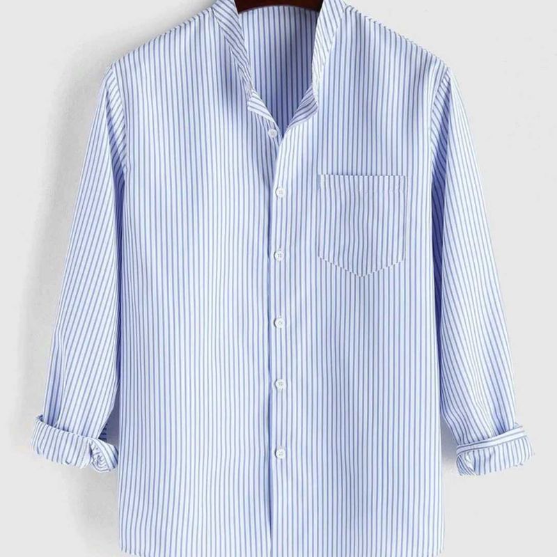 Striped Casual Shirt.