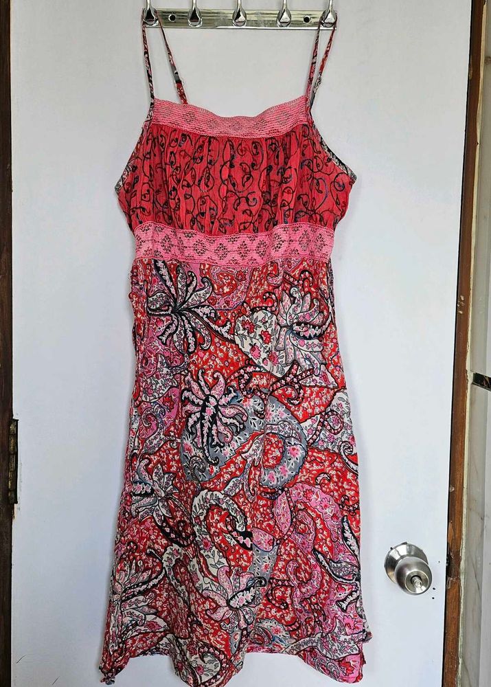 Boho Paisley Print dress
