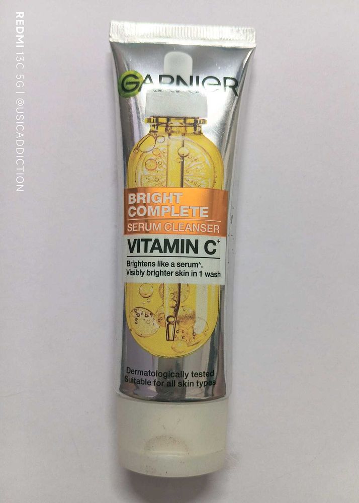 GARNIER Bright Complete Serum Cleaner 50g