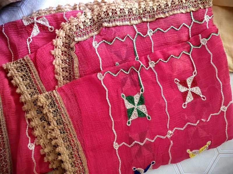4 Heavy Dupatta Combo