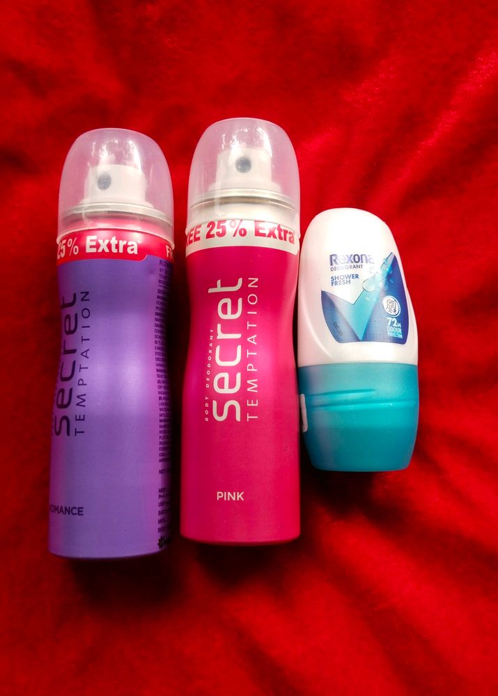 Pack Of 3 Perfume Set