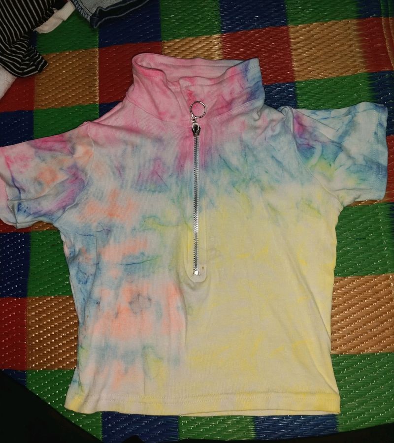 Tie Dye Crop Top