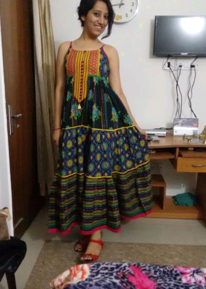 Indo Western Flared Dress