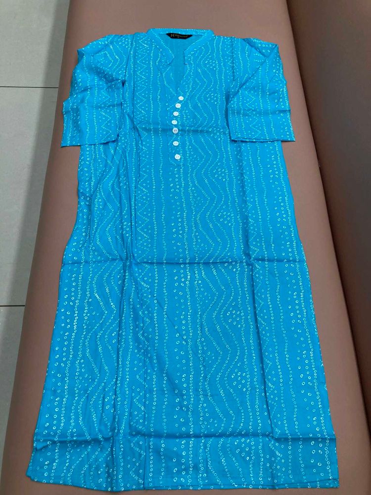 Blue Kurti