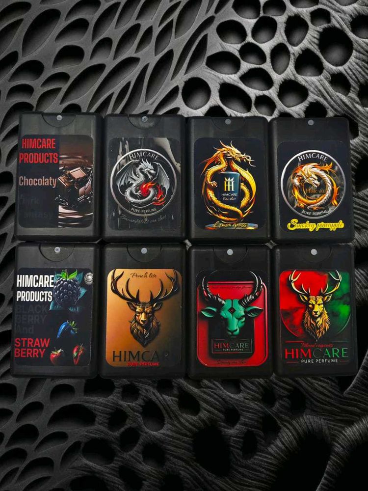 Combo Of 8 Pocket Perfumes
