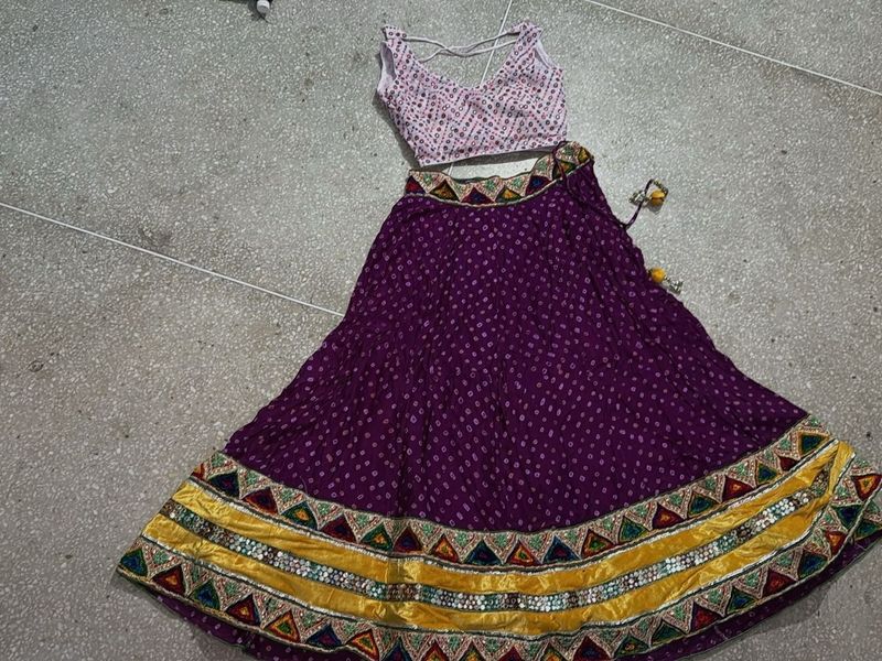 Violet Lehnga Choli