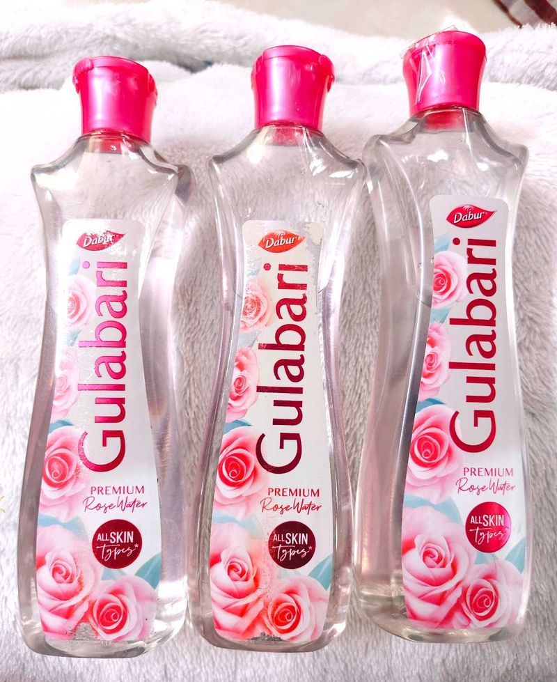 Dabur Gulabari Premium Rose Water - 400ml (Pack of