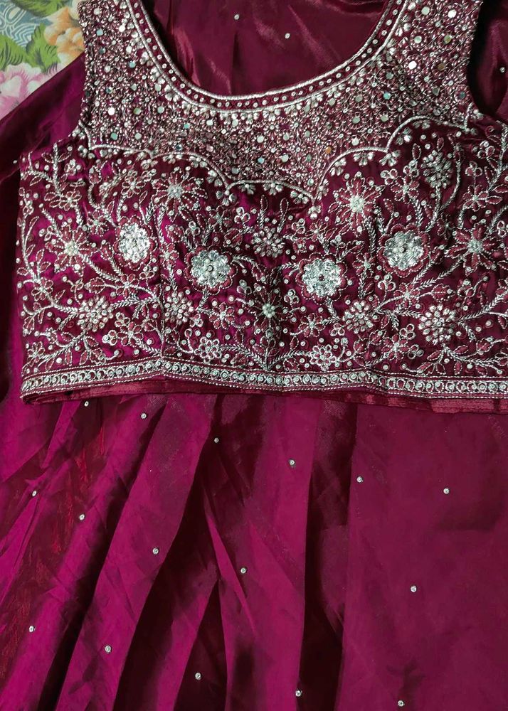 New Jimmi Choo Crop Top And Skirt With Dupatta