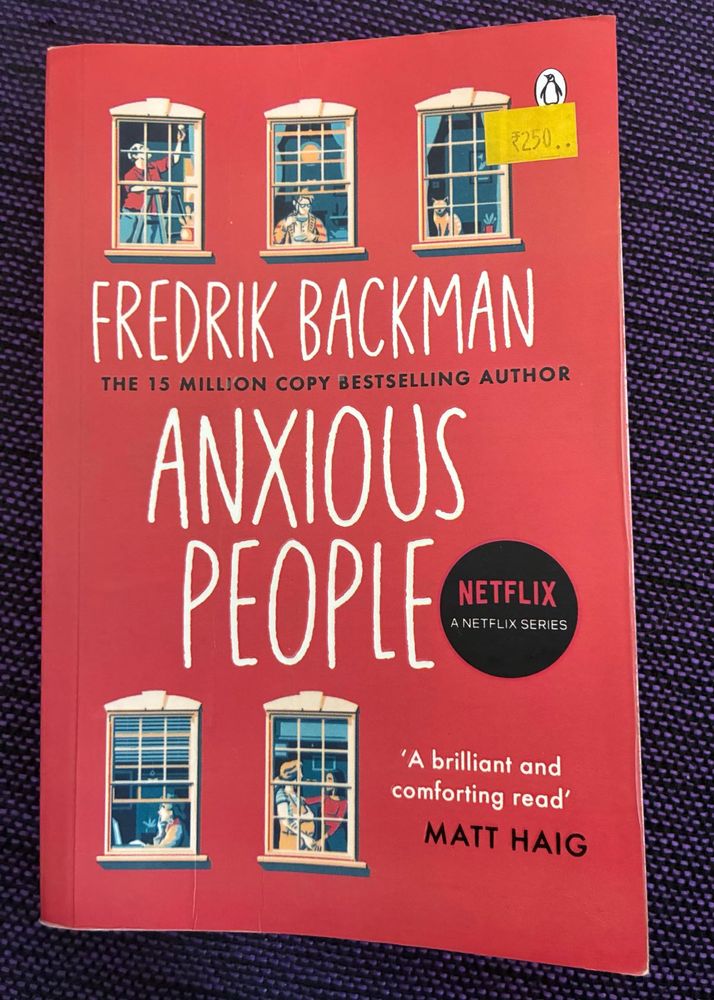 Anxious People by Fredrik Backman