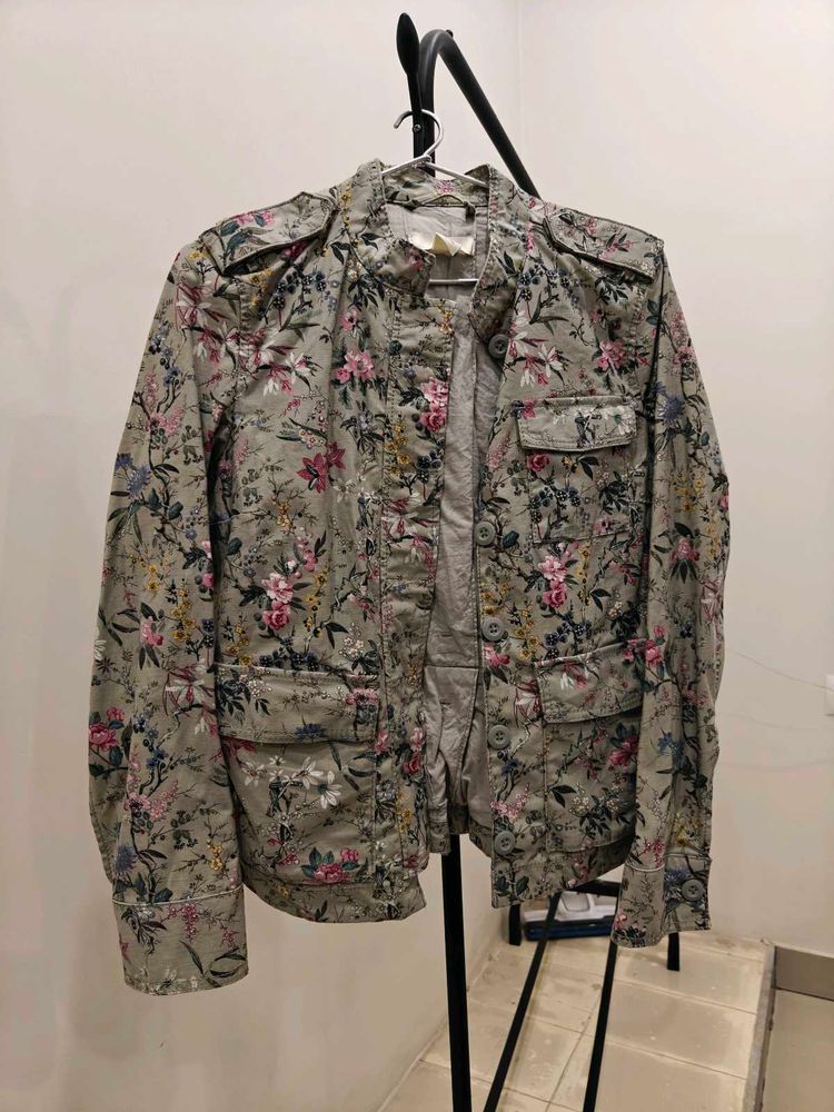 Floral Print Jacket