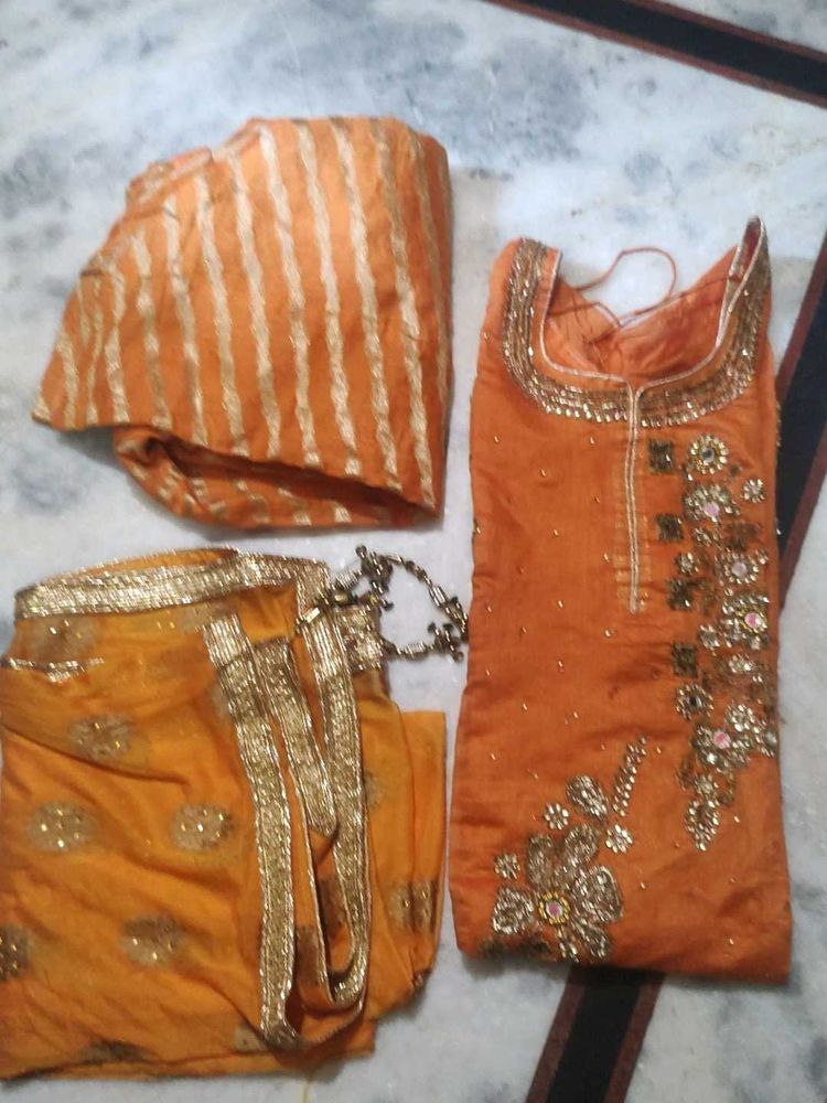 Party Wear Heavy Suit Set