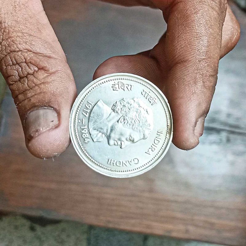 Indira Gandhi Commemorative Coin