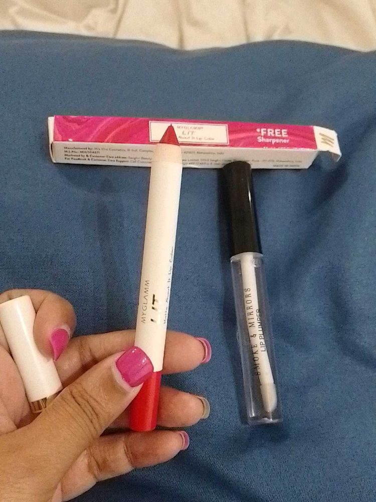 MyGlamm &amp; Smoke&amp; Mirrors  Lip Combo