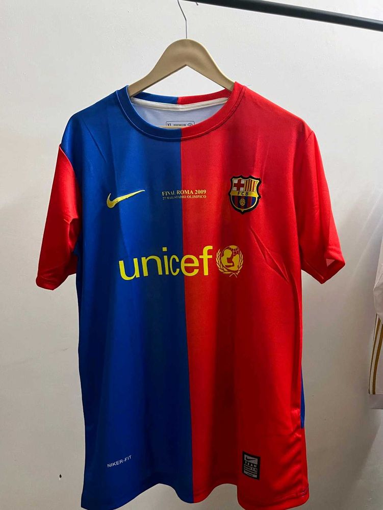 FC Barcelona 2009 Final Roma Jersey