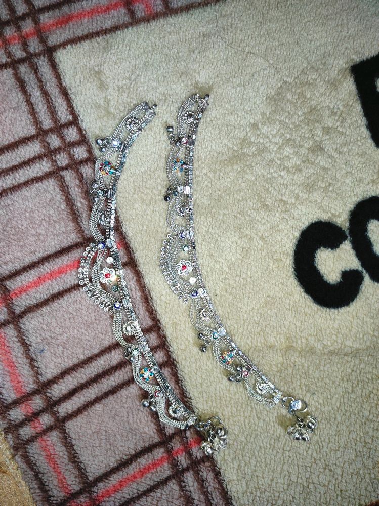 HOLI OFFER 🎉🎉NEW Silver Anklet Jewelry