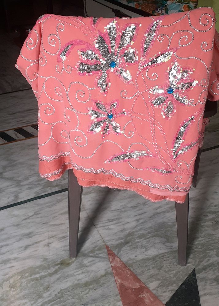 Party Wear Saree . No Used Totally new