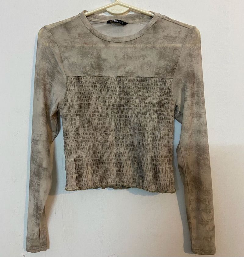 Zudio Fitted Crop Top