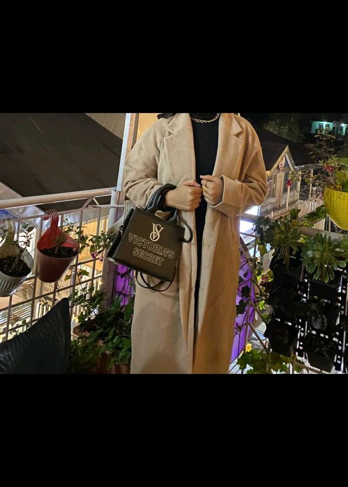 Winter Elegant Beige Coat