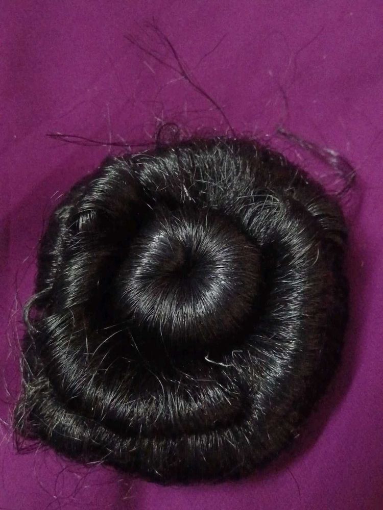 Black Hair Bun