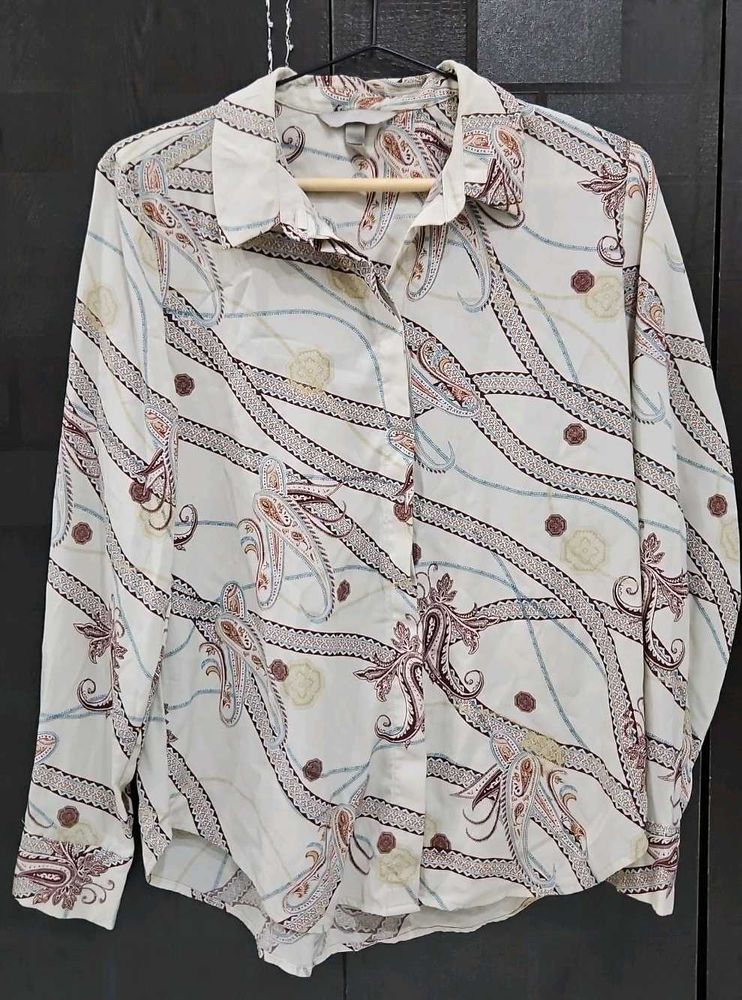 Paisley Print Blouse