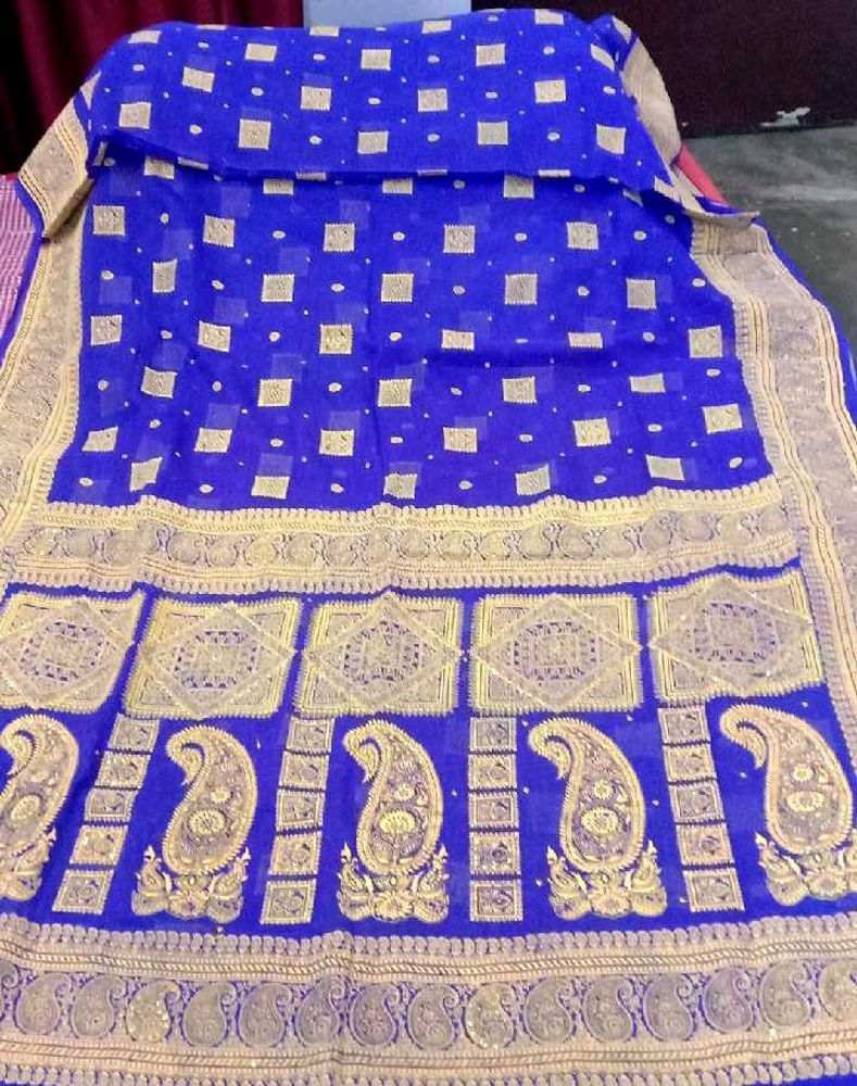 Elegant Blue saree with blouse