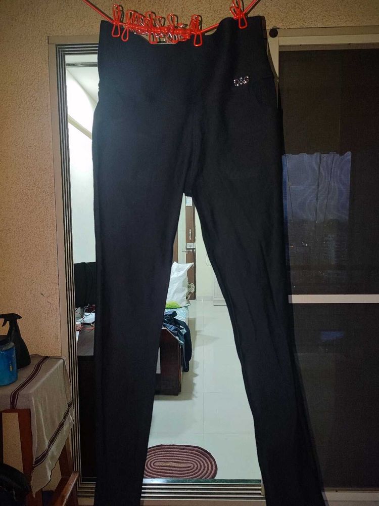 Black Fitted Pants