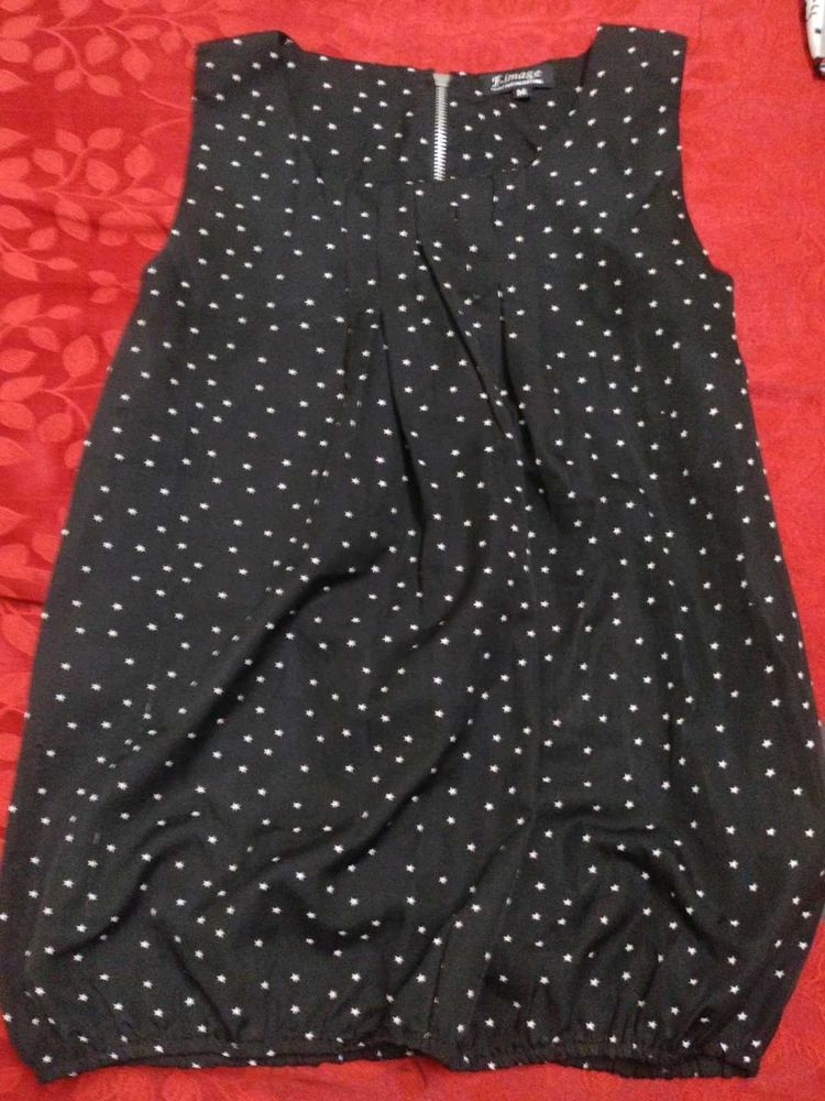 Polka Dot Sleeveless Top