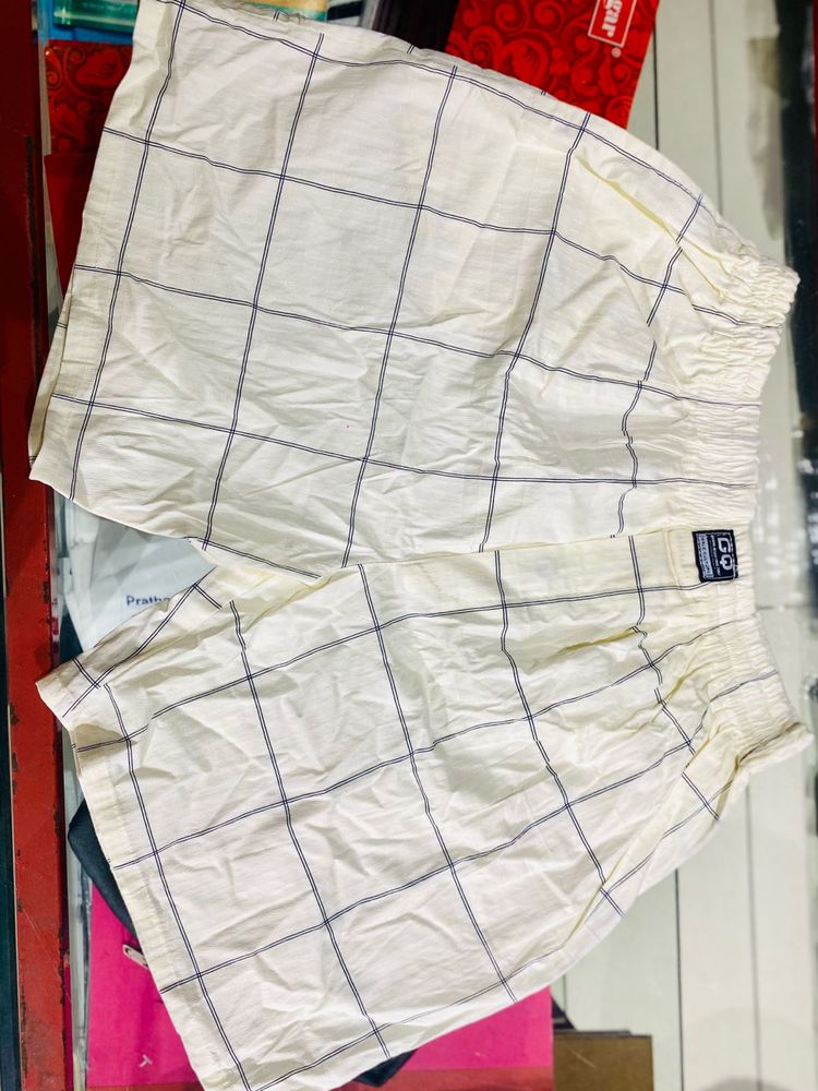 Checkered Boxer Shorts