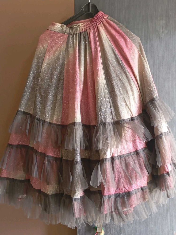 Sparkly Tiered Skirt