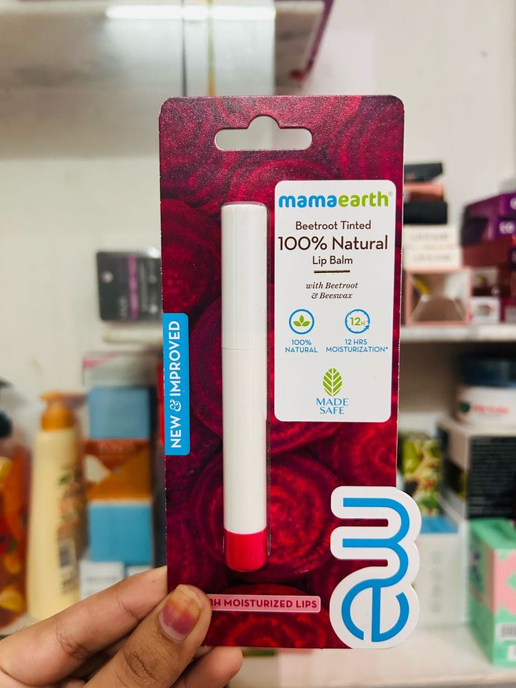 Mamaearth Beetroot Tinted Lip Balm