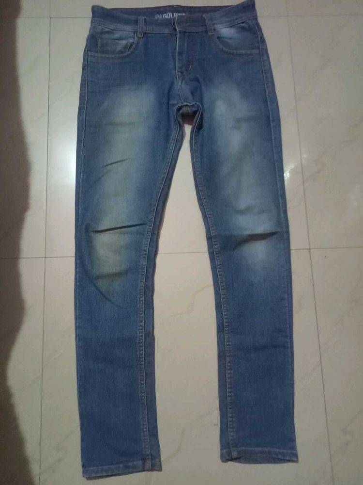 Slim Fit Stretchable Cheap Jeans For Men