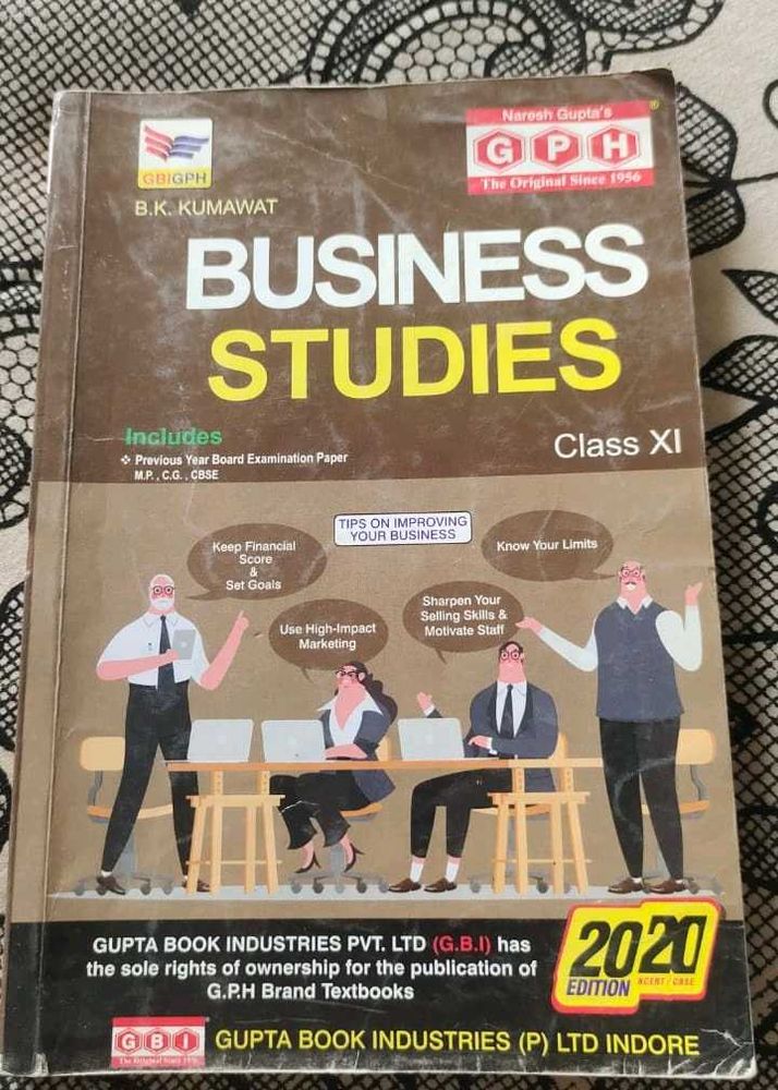 Business Studies Class 11 Book