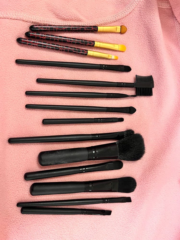 Set Of 13 Makeup Brush With Storage Box