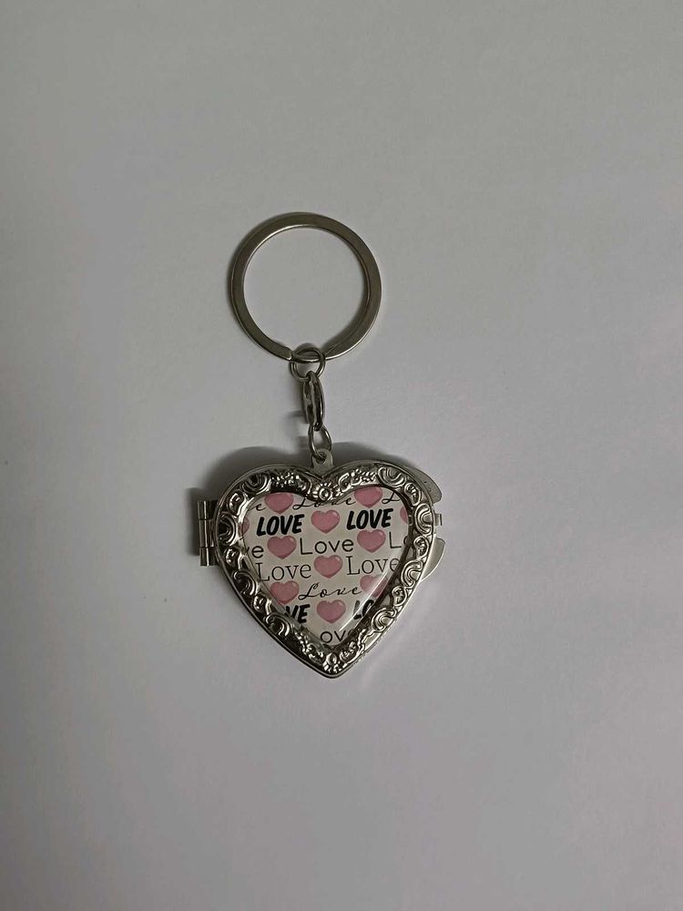 Heart Mirror Keychain D
