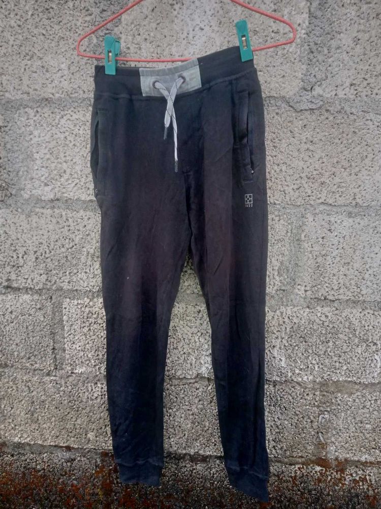 Casual Black Joggers