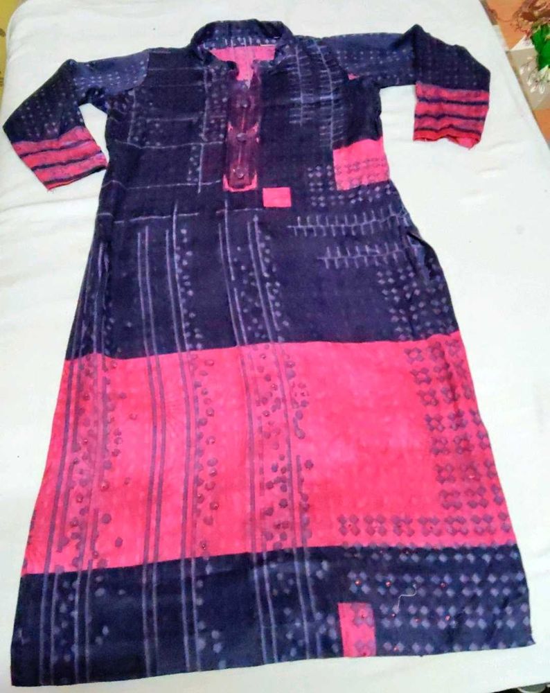warm( kurta + dupatta+ pant with pockets)
