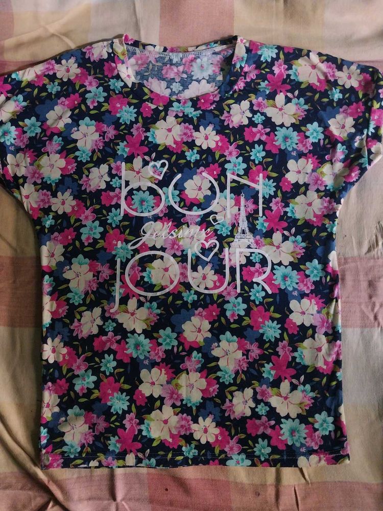 Floral Cool Top
