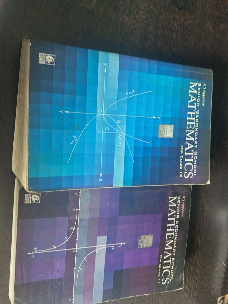 RS Aggarwal Math Books - Class 11 &amp; 12