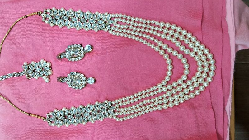 Beautiful Pearl Jwellary Set