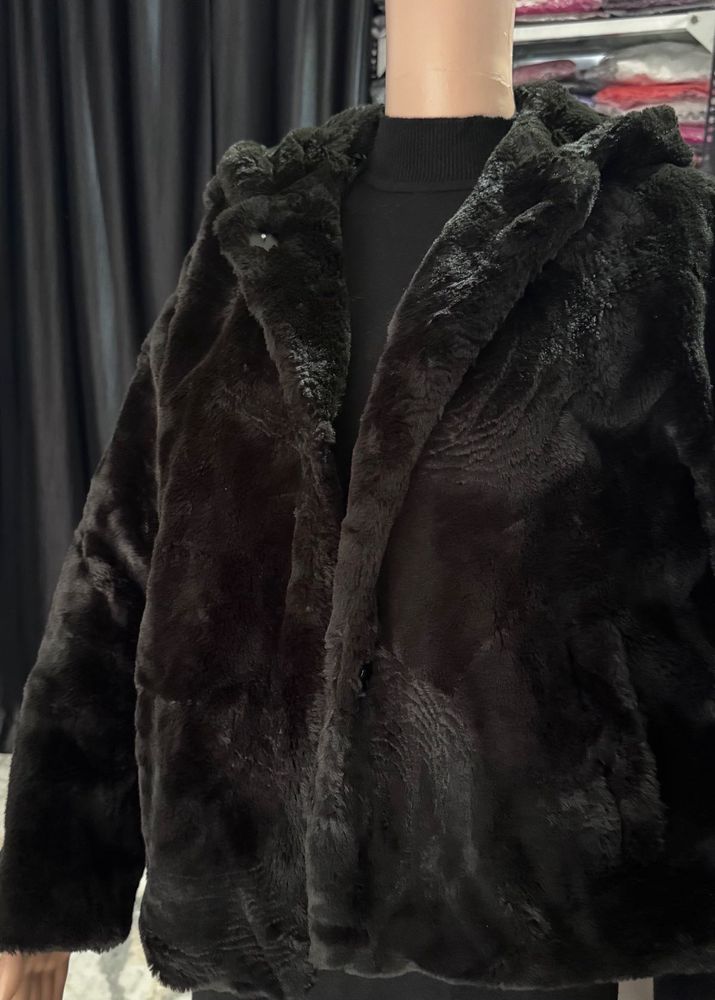 Black Farr Jackets With Cap