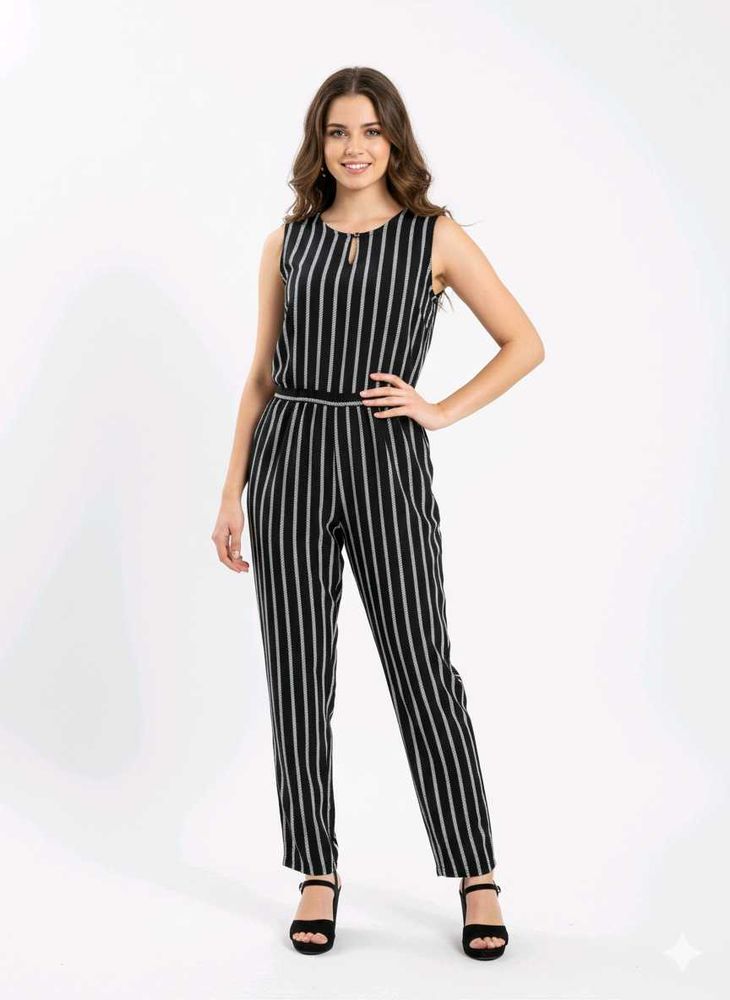 Striped Jumpsuit