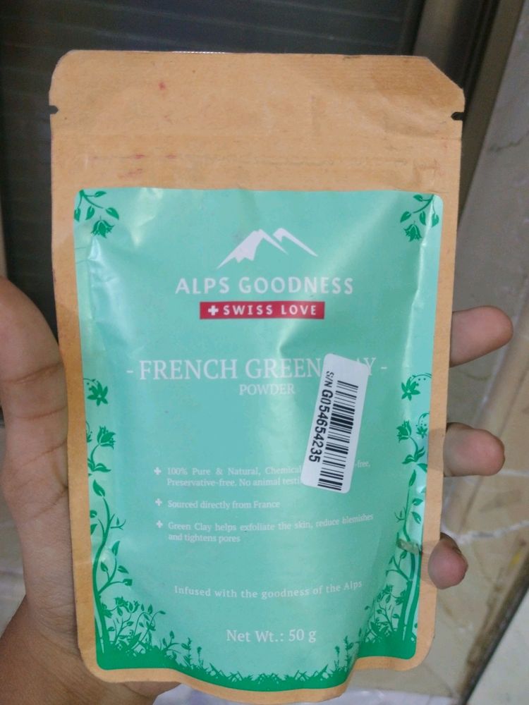 Alps Goodness French Green Powder And Alps Goodness Manicure Pedicure Kit
