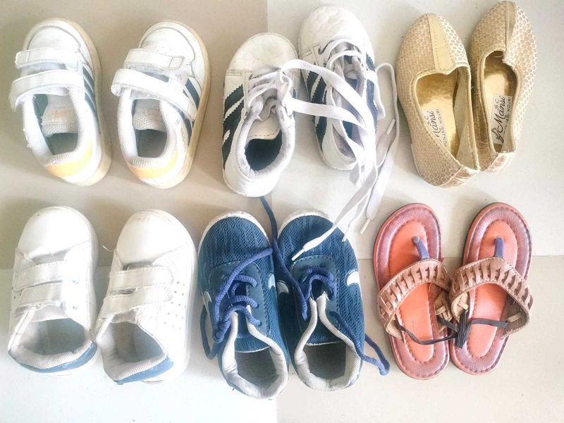 Combo Of 6 Boys Footwear